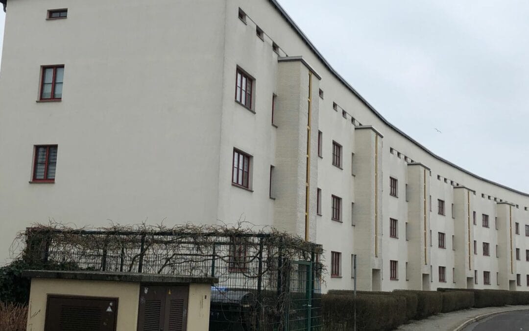 Bauhaus-Architektur in der Siedlung Cracau