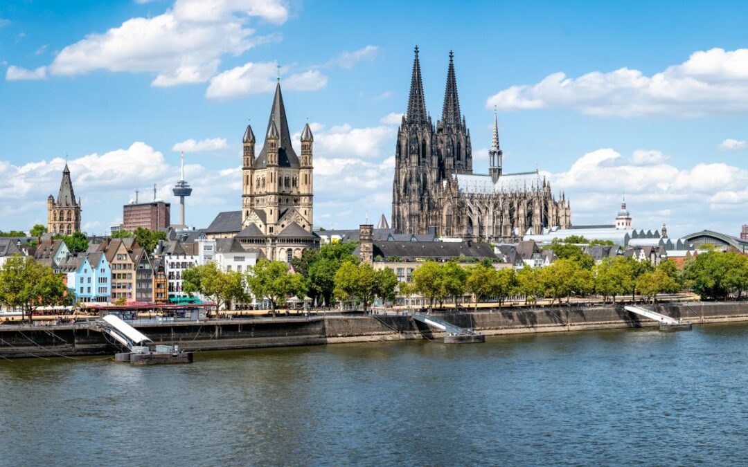 Köln Panorama Ansicht