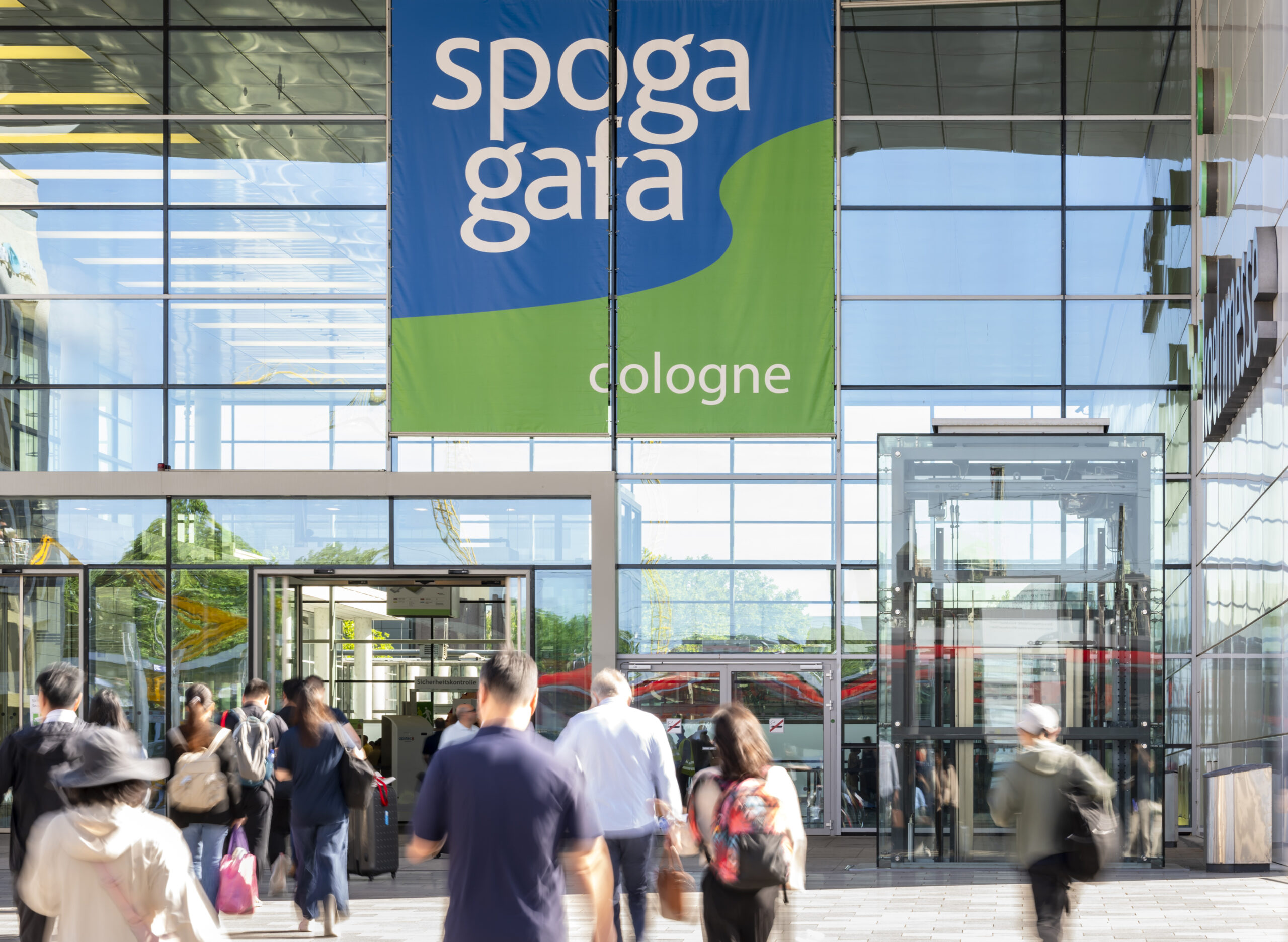 Spoga-Gafa Eingang Kölnmesse