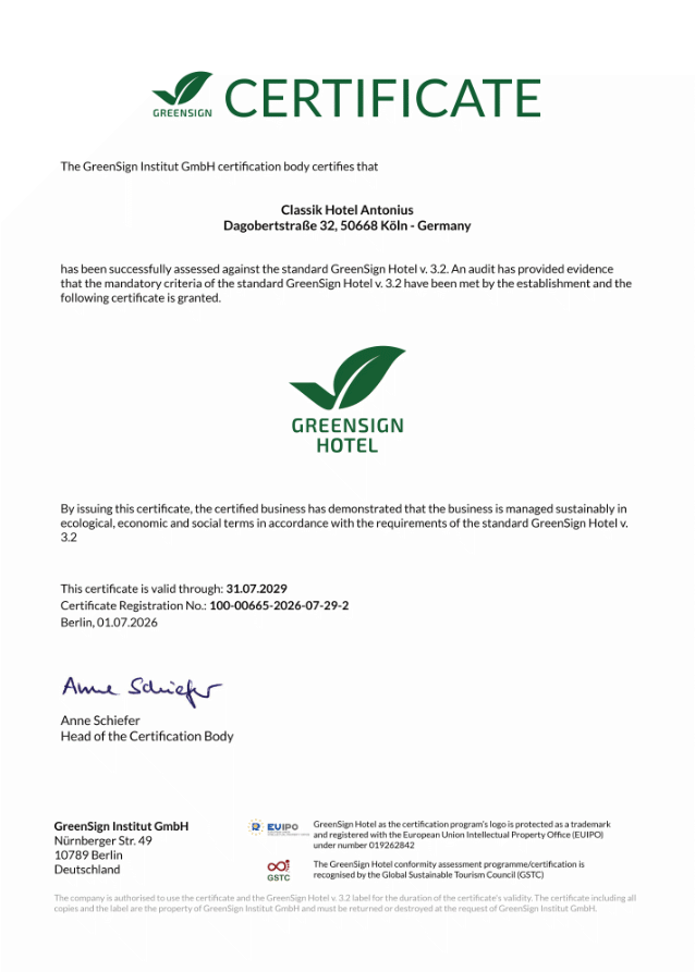 GreenSign Certification